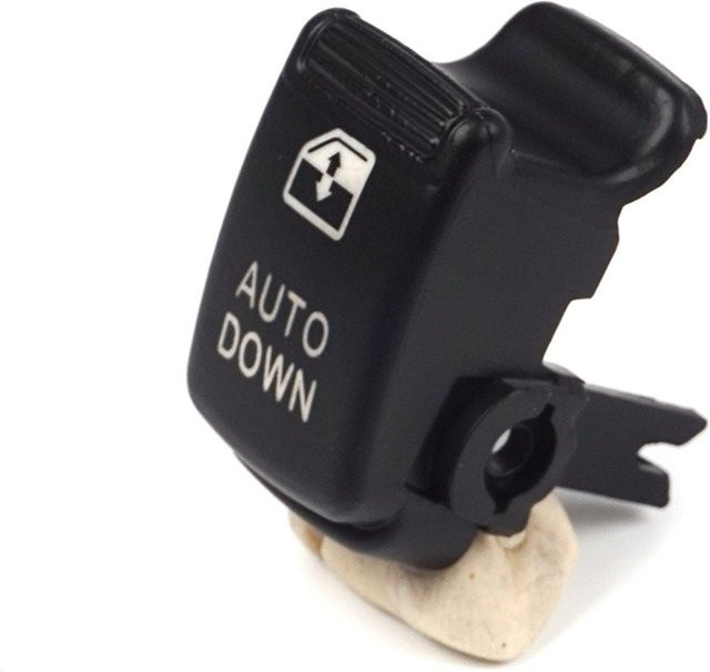 BROSS Master-Fenstersteuerungsschalter vorne links mit Tastenkappe 935702E200 in Schwarz für Hyundai Tucson, Kia Sportage, Rio, Sedona und Carnival - Bild 1