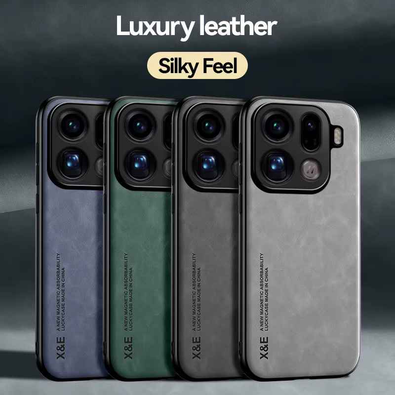 Stoßfeste magnetische Schutzhülle für OPPO Find X9 X8 Pro Ultra X8S A6X A5X A5 A6 Pro in Grau - Bild 3