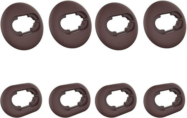 4 Paar In-Ear Ohrstöpsel für Samsung Galaxy Buds Live SM-R180 in Braun und Schwarz - Bild 1