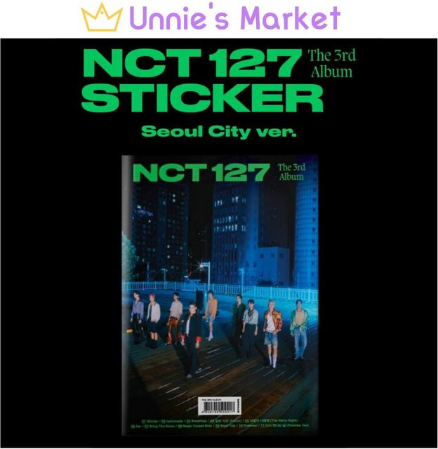 NCT127, Aufkleber (Seoul City Ver.), CD, blue - Bild 1