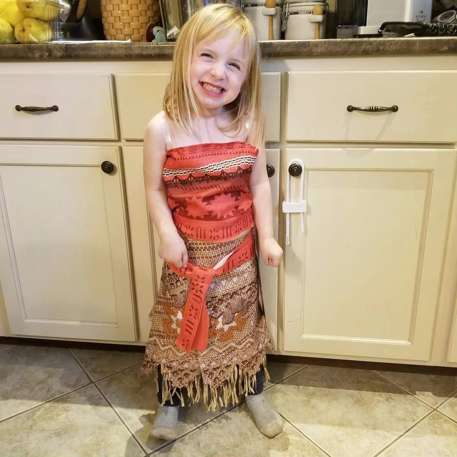 Disney Moana Vaiana Prinzessin Kostüm, 2-teiliges Set, Kleid - Bild 2