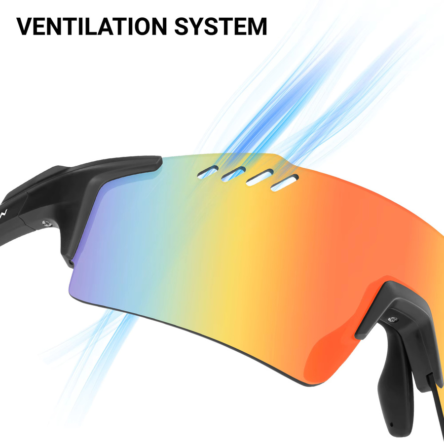 SCVCN Sportsonnenbrille Photochrome, Vollrand, Unisex, Kunststoff - Bild 5
