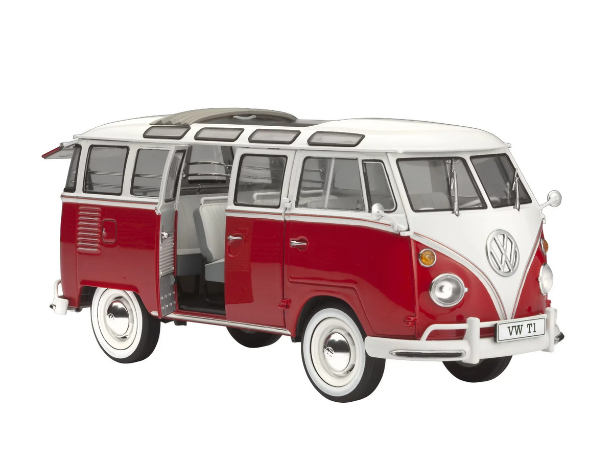 Revell Volkswagen T1 "Samba Bus", Modellfahrzeug, 1:24, ab 12 Jahren - Bild 2