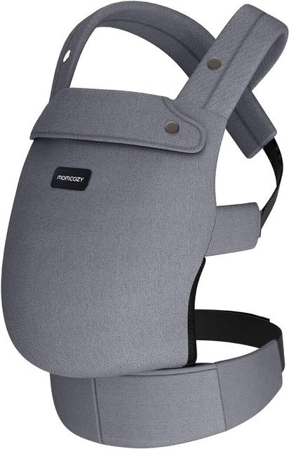 Momcozy Babytrage aus Baumwolle und Mesh in Grau - Bild 1