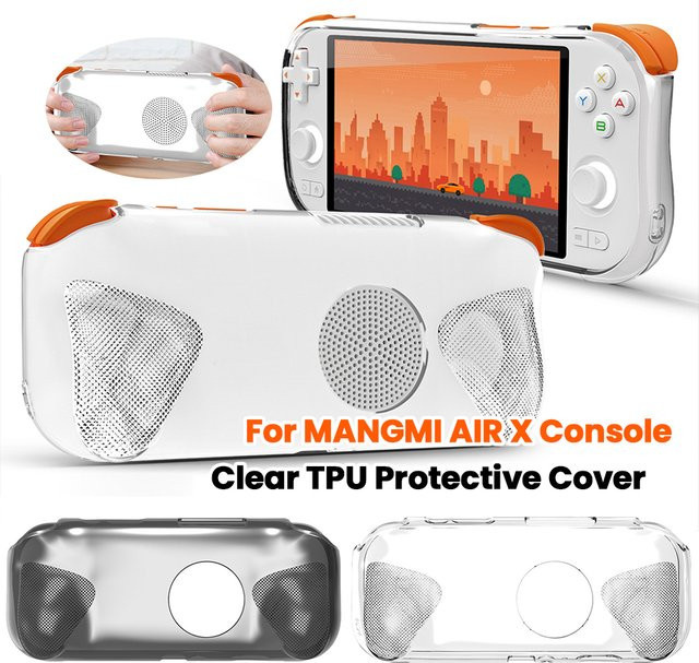 MANGMI Transparente TPU-Schutzhülle mit ergonomischem Griff für die MANGMI AIR X Konsole - Bild 1