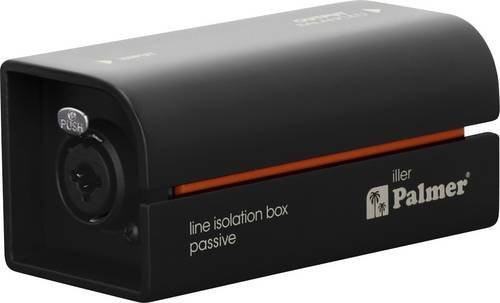 Palmer Audio RIVER Line-Isolatoren in Schwarz mit XLR und 3,5 mm Klinke - Bild 1