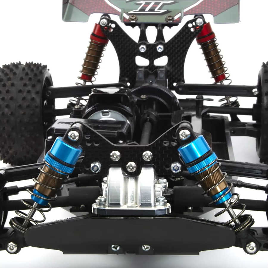 Tamiya Stoßdämpfer, Carbon, Metall, Schwarz, Zubehör - Bild 1