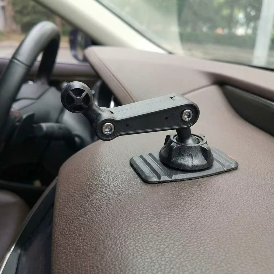 Adhesvie Dashboard-Halterungsbasis mit 17-mm-Kugelkopf für Auto-Handyhalterung, 360 Grad drehbar, Schwarz - Bild 6