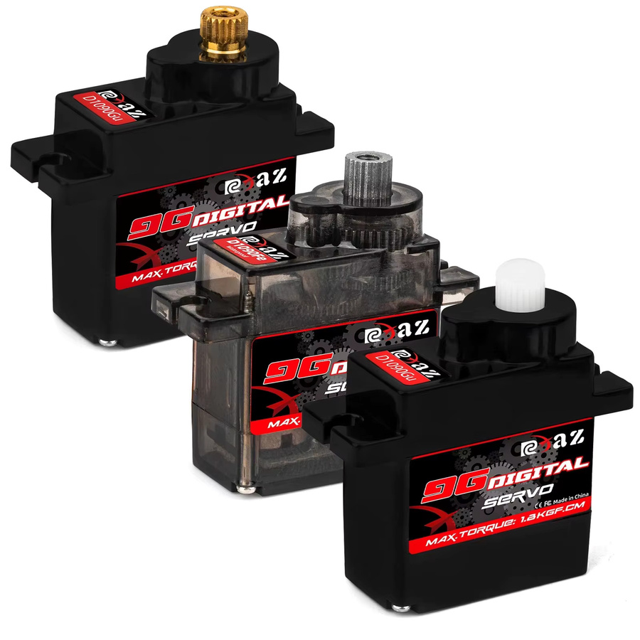 RCXAZ Digitales Servo, 1,6 kg, für RC Starrflügelflugzeug, Roboter, Auto, Boot, Kanalflugzeug - Bild 4