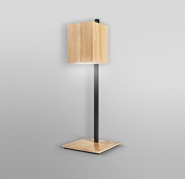 Ledvance Smart+ WiFi Tischlampe Decor aus Holz und Metall in Schwarz, Höhe: 45,8 cm - Bild 1