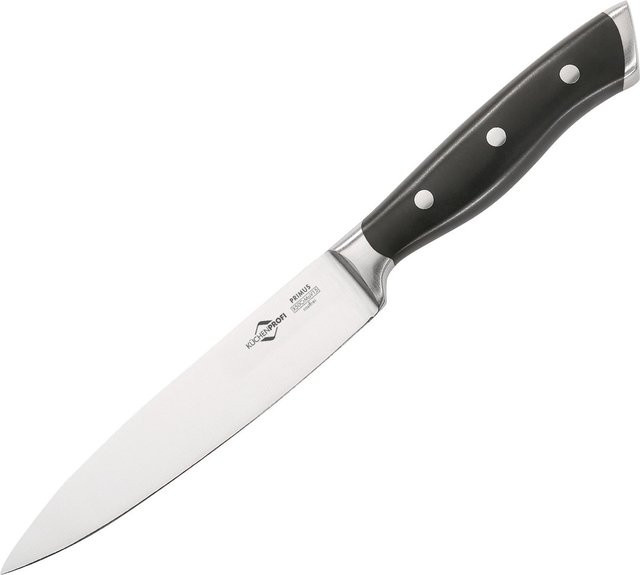 Fleischmesser KÜCHENPROFI PRIMUS Chef Knife aus Edelstahl in Schwarz und Silber - Bild 1