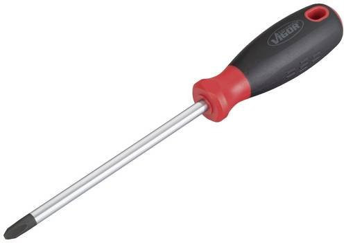 Vigour Kreuzschlitz-Schraubendreher V3610 PH3 in Rot, Klingenlänge: 150 mm - Bild 1