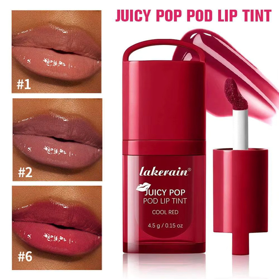 Lakerain Juicy Pop Pod Lip Tint, Lippenstift, glänzend - Bild 4