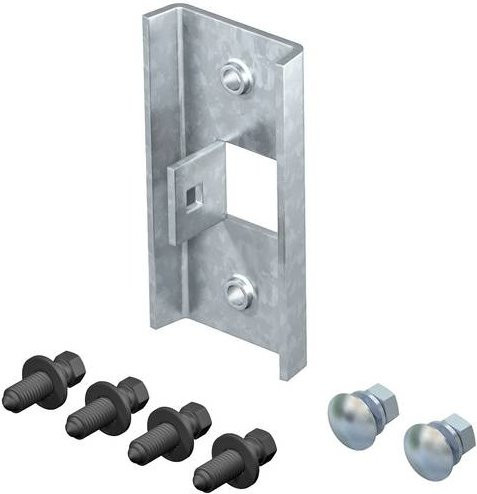 OBO Bettermann Kabelleiter 6,0 m aus Metall in Silber, 5 Stück - Bild 1