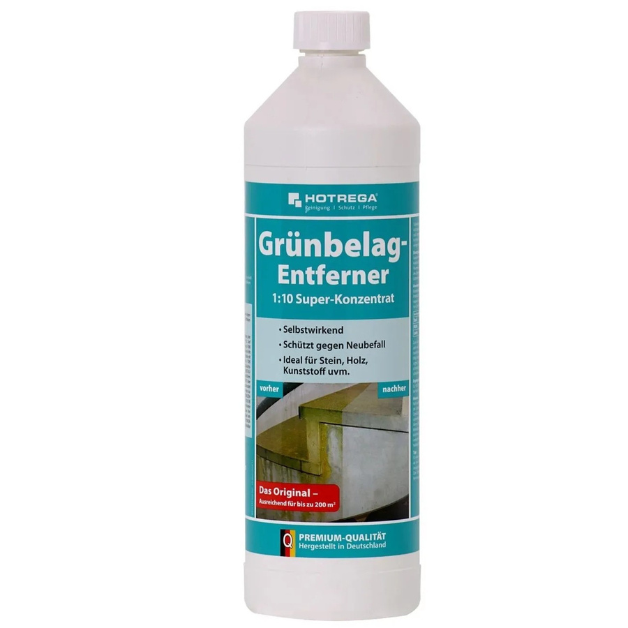 Hotrega Grünbelag Entferner 1 10 Konzentrat, 1 Liter - Bild 2