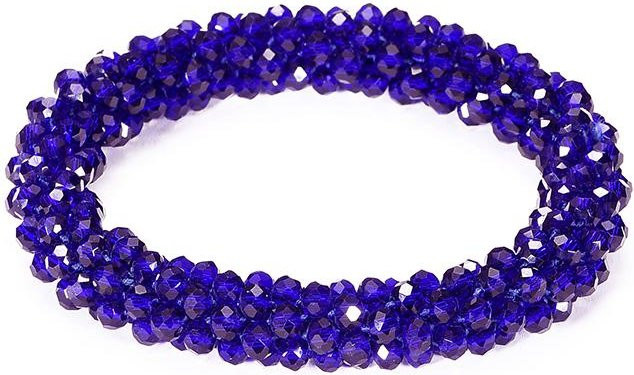 Armband Bunte Kristallglasperlen, Damen - Bild 1