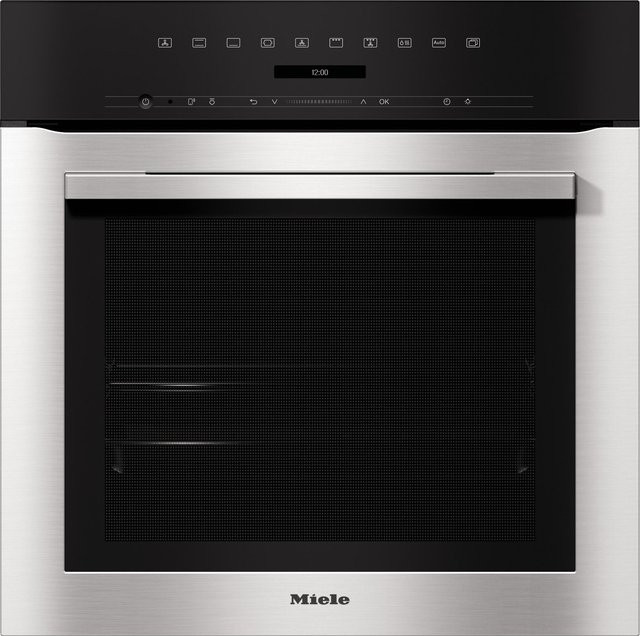 Miele Einbaubackofen H 7164 B in Edelstahl/CleanSteel mit 76 l Volumen, WiFi und katalytischer Beschichtung, Breite: 59,5 cm - Bild 1