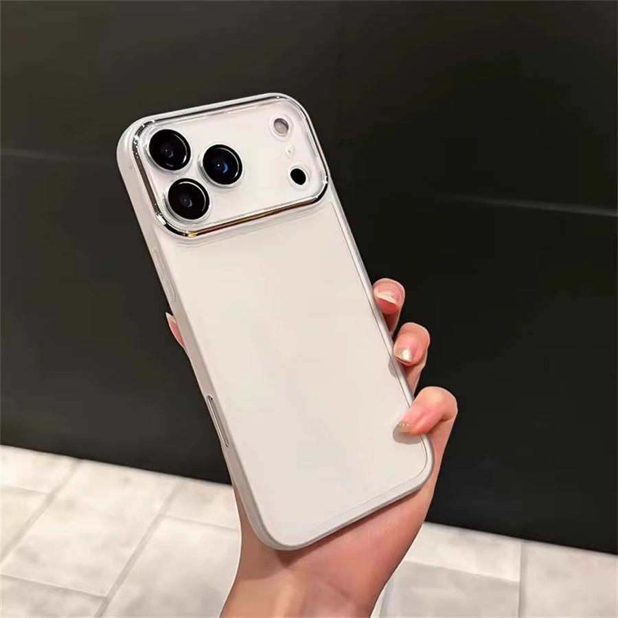 Stoßfeste Silikonhülle mit Kameraschutz für Apple iPhone 11 bis iPhone 17 Pro Max, transparent - Bild 3