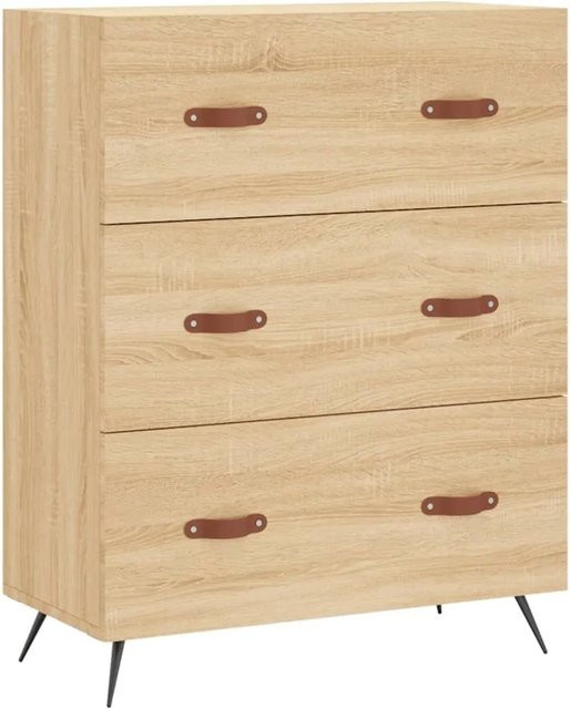 vidaXL Kommode Sonoma-Eiche B/T/H: 69,5 x 34 x 90 cm - Bild 1