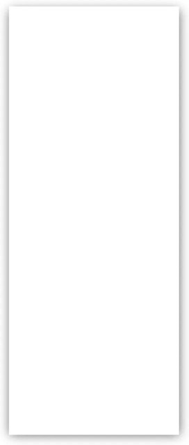 Walllux Duschrückwand Weiss Alu-Verbund, B/H: 100 x 255 cm, Dicke: 3 mm - Bild 1