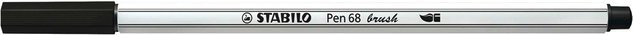 STABILO Pen 68 brush Brushpen in Schwarz - Bild 1