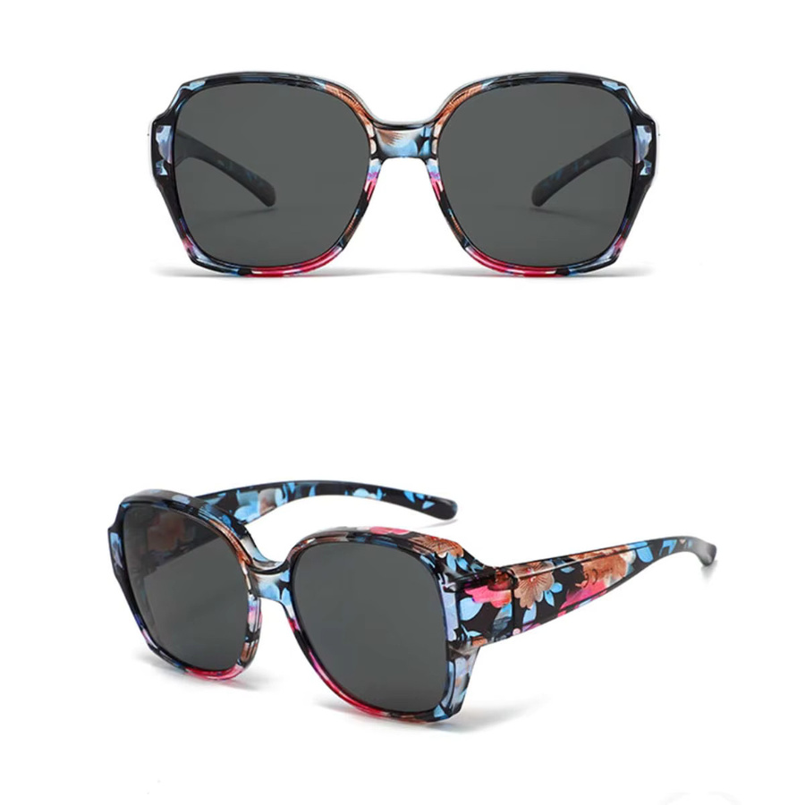 VOPHA Fitover-Sonnenbrille, Vollrand, multicolour, Unisex, Kunststoff - Bild 2