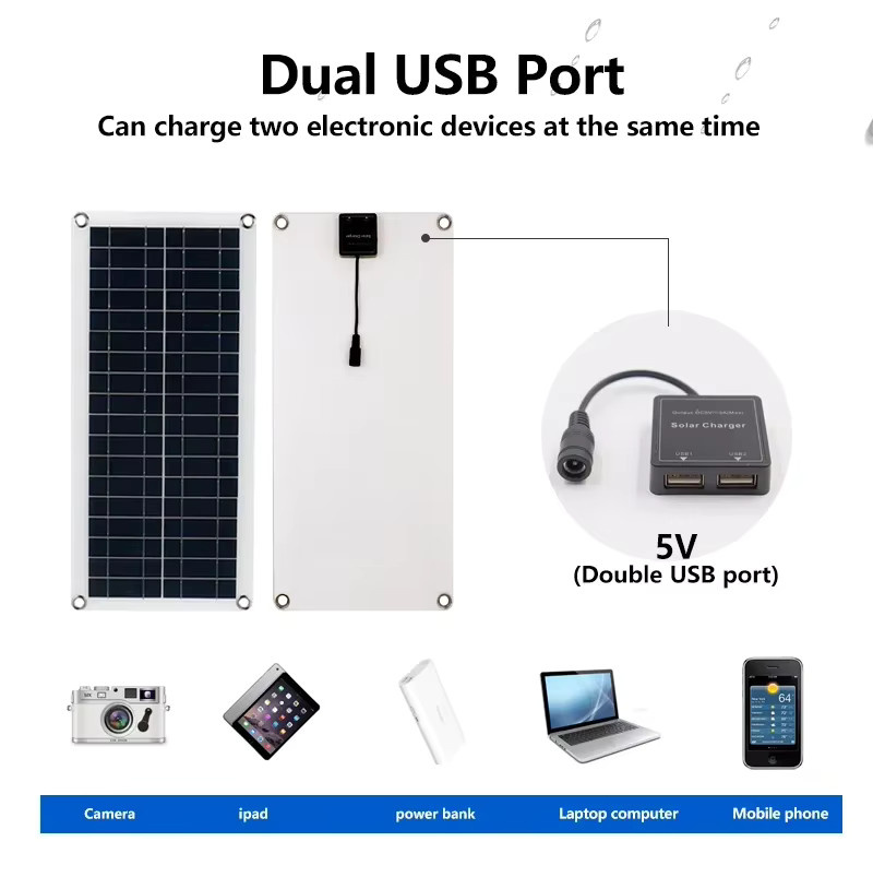 soecopo Solarpanel Kit 1000 W mit 12 V Solarzelle und 10 A-100 A Controller für Camping, Wohnmobil und Outdoor - Bild 3