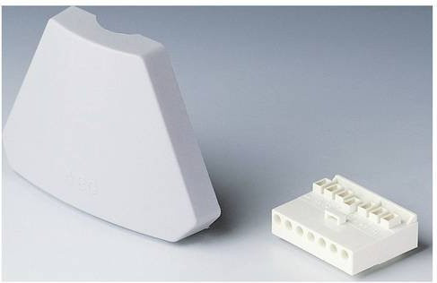 Philips Tragschienenstirnwand 10825100 9MX056 EP SI SET in Weiß und Silber - Bild 1