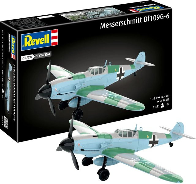 Revell Messerschmitt Bf 109 G-6, Modellbausatz, 1:32, mehrfarbig, ab 10 Jahren - Bild 2