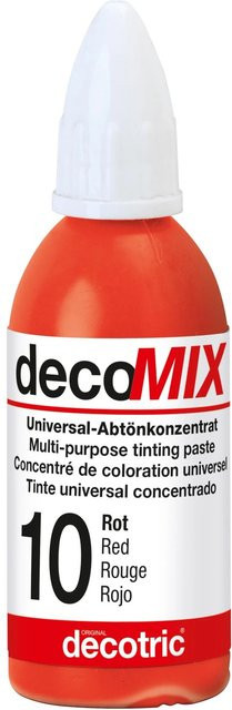 Decotric Universal-Abtönkonzentrat Rot 20 ml - Bild 1