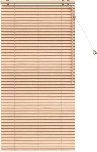 vidaXL Venezianische Jalousie in Eichenoptik, Farbe Braun/Beige, Breite: 85 cm, Höhe: 160 cm - Bild 1