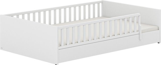 Paidi Bodenbett Little Flo für Kinder in Weiß B/T/H: 120 x 200 cm - Bild 1