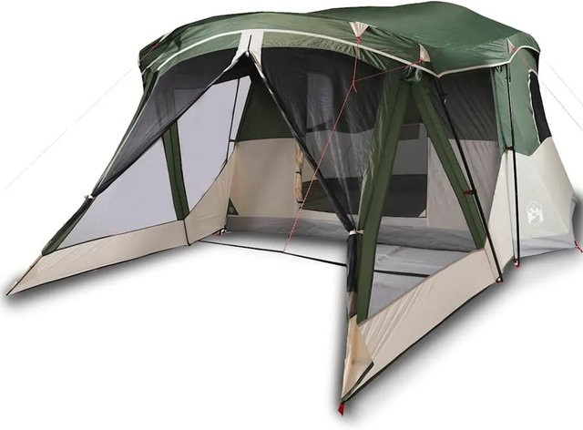 Furnicato Campingzelt Kabine Grün H x B x T: 220 x 515 x 370 cm - Bild 1