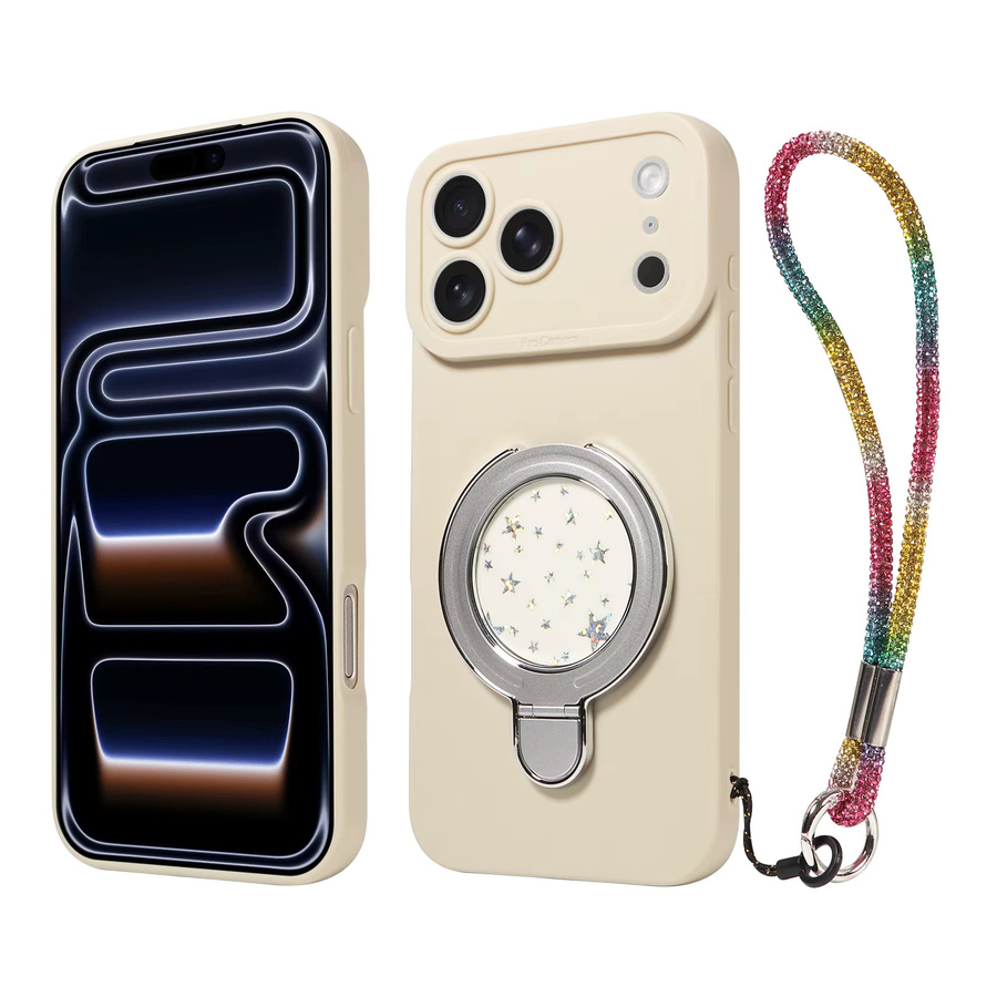 Sturzsichere Leder-Handyhülle für Samsung Galaxy S26 S25 S24 S23 S22 S21 S20 FE Plus Ultra Edge mit Ringständer und Lanyard in Rot oder Beige - Bild 2