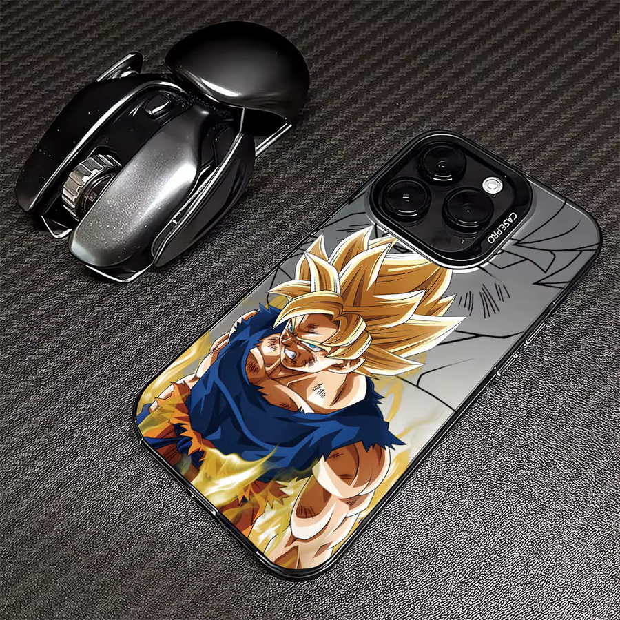 Dragon Ball Handyhülle aus TPU Silikon Soft Cover für Apple iPhone 11 12 13 14 15 Pro Max XR XS Max Plus in Multicolour - Bild 3