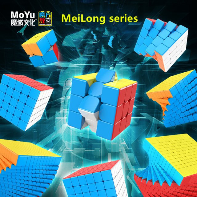 Moyu Meilong Serie Zauberwürfel, Professionelle Cubo Magico Puzzle - Bild 1