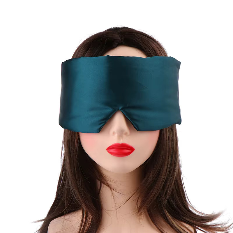 HNKMP Schlafmaske aus Eisseide, Lichtblockierend, Unisex - Bild 2
