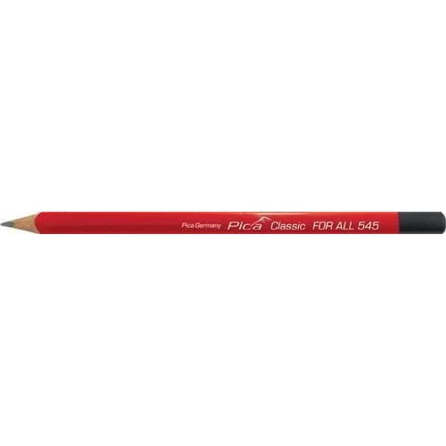Pica Markierstift Classic FOR ALL in Rot mit Graphitmine, Länge: 23 cm - Bild 2