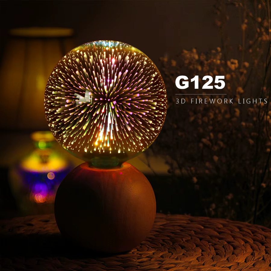 MALITAI Retro LED-Glühbirne im Edison-Stil mit 3D-Effekt, E27, transparentes Glas - Bild 2