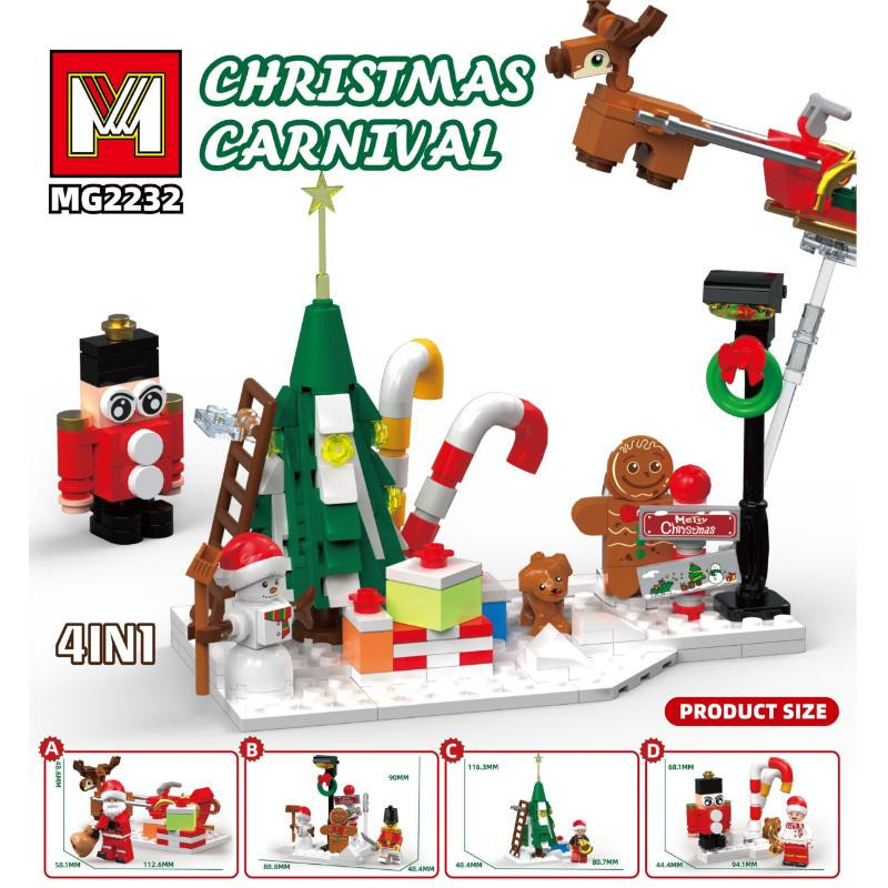 Linyi toy Weihnachten Bausatz ab 14 Jahren - Bild 2