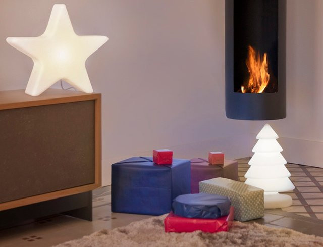 Weihnachtsstern Polaris in Schwarz, Durchmesser: 62 cm - Bild 1