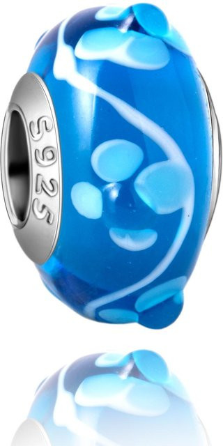 Anhänger Murano Glas, Kupfer, Blau, Damen - Bild 1