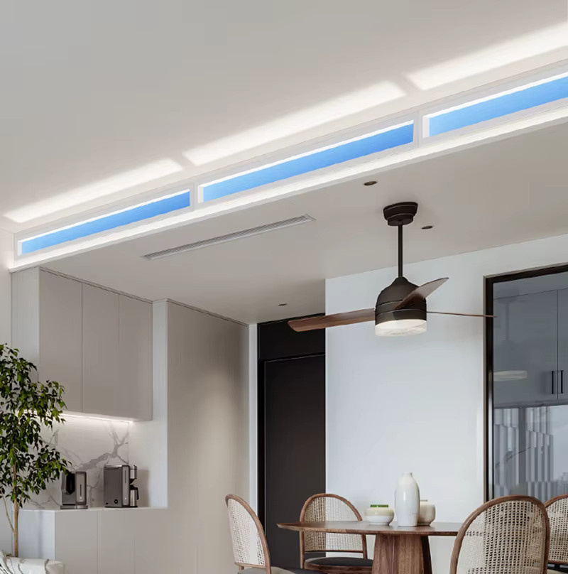 Phube LED-Deckenleuchte Quadratisch Blau mit Intelligenter Steuerung und Dimmfunktion - Bild 1