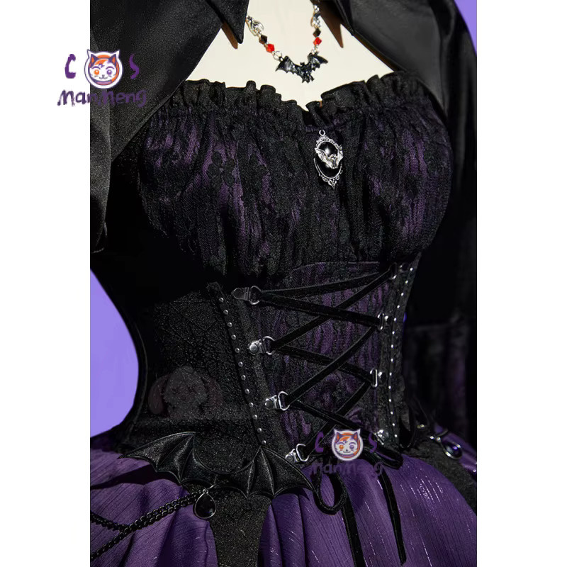 Monster Cos Monster High Elissabat Cosplay Kostüm, Fantasy, Set / Bundle - Bild 5