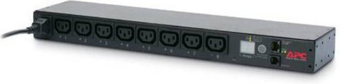 APC Switched Rack PDU AP7920B Rack-Stromverteilung, 1U, Schwarz, 8x C13, 10A 230V, Ethernet - Bild 1