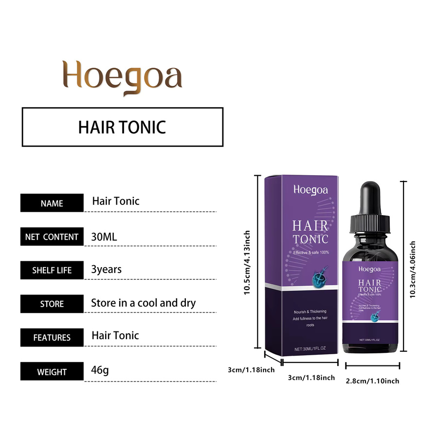 HOEGOA Haarwuchsessenz Serum, Unisex - Bild 5