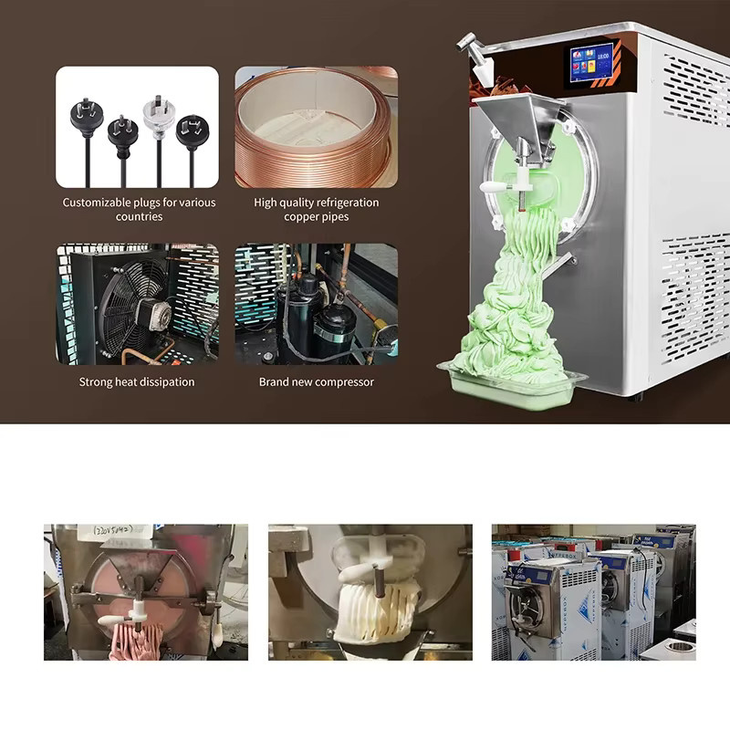 OUCEY Slush-Eismaschine in Silber für Milchtee-Läden und Buffets - Bild 2
