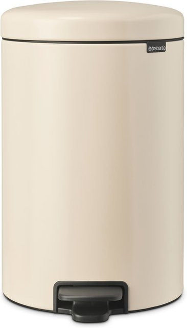 Brabantia Abfalleimer NEWICON mit Pedal in Beige, B/T/H: 38,0 x 29,0 x 20,0 cm - Bild 1