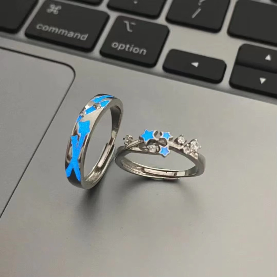 rinhoo Ring, Edelstahl, Silber, Unisex, verstellbar - Bild 2