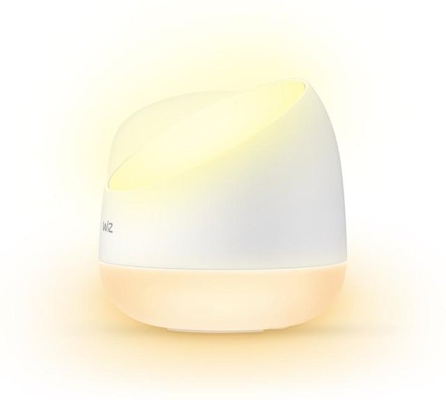 WiZ SQUIRE Portable LED-Tischlampe Weiß mit RGB und Akku - Bild 1